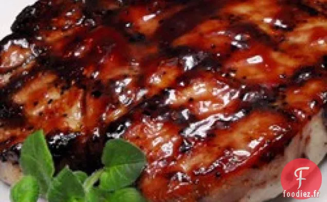 Côtelettes De Longe De Porc Grillées