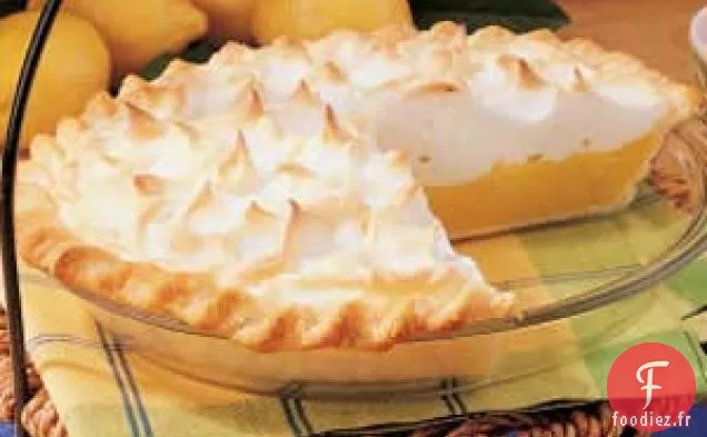 Tarte Salée au Citron Meringuée