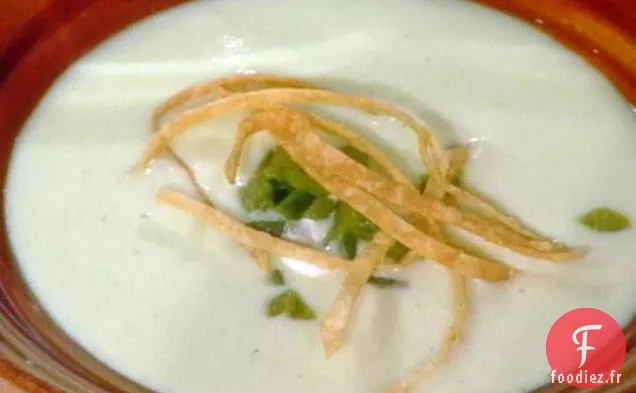 Poblano Vichyssoise au Citron Vert