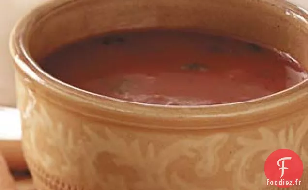 Soupe aux Tomates et Légumes