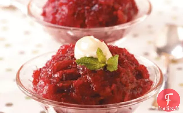 Salade Congelée aux Framboises