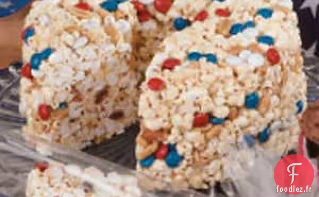 Gâteau Popcorn Patriotique