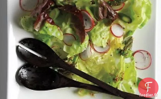 Salade Bibb Aux Radis Et Asperges