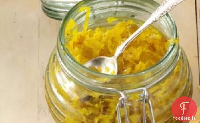 Relish de Courge d'Été Jaune