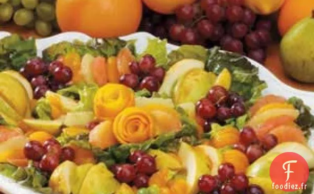 Fruits Frais avec Vinaigrette Balsamique