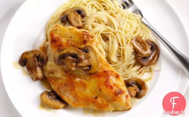 Marsala au Poulet Rapide