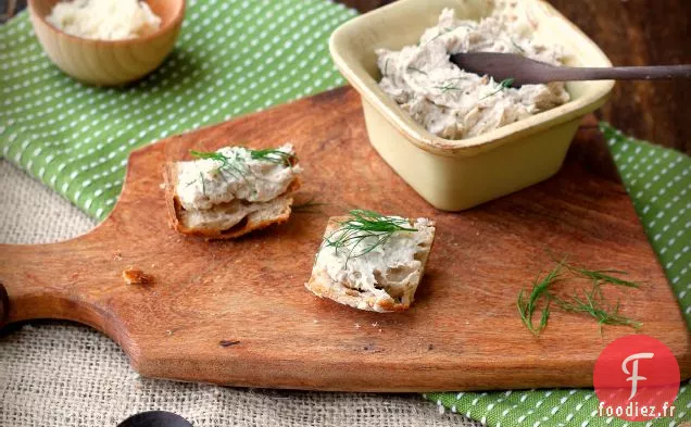 Pâté De Maquereau Fumé Au Raifort Et À L'Aneth
