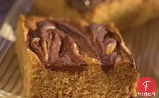 Brownies Marbrés Au Beurre d'Arachide