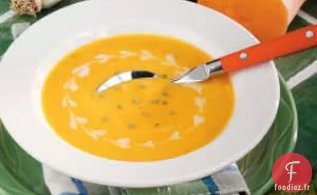 Bisque de Butternut à l'Ail