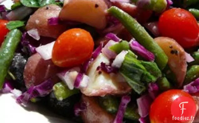 Salade de Pommes de Terre végétarienne pour une foule