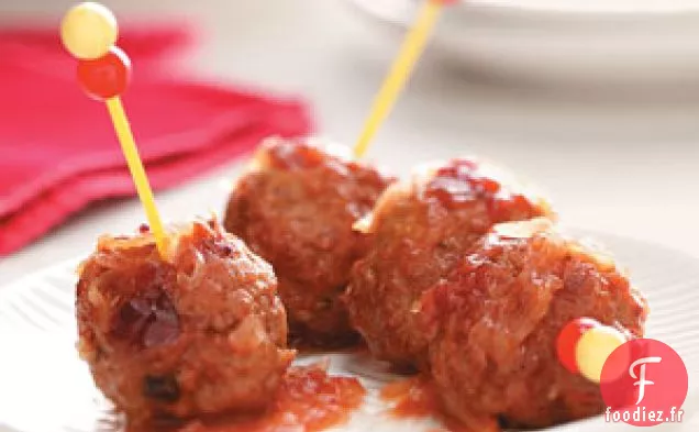 Boulettes de Choucroute aux Canneberges