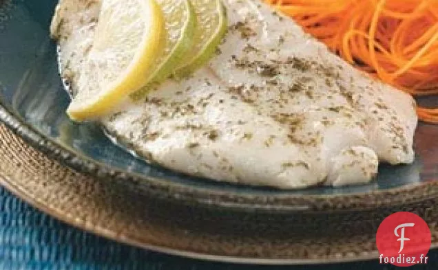 Hoplostète Orange Mariné au Citron Vert pour Deux