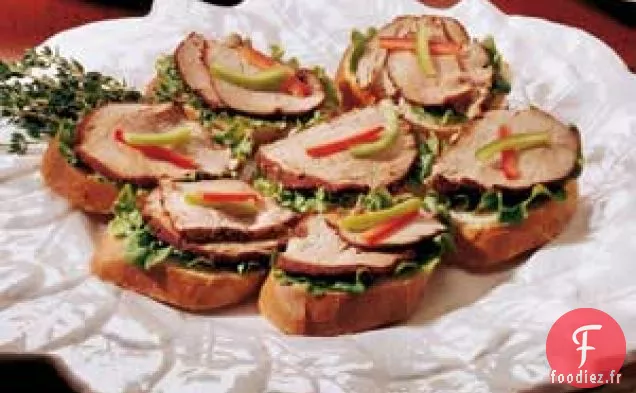 Sandwichs au Porc Cajun