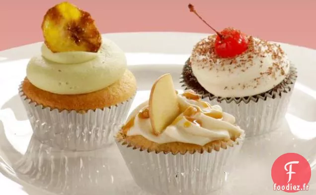 Gâteau aux Pommes, Noix de Pin et Noix de Muscade avec Crème au Beurre à la Cassonade