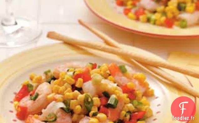 Salade de Maïs et Crevettes