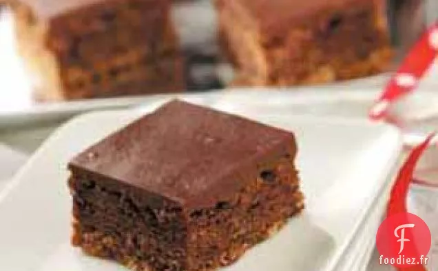 Brownies Au Chocolat à Trois Couches
