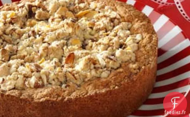 Gâteau au Café au Fromage à la Crème aux Framboises