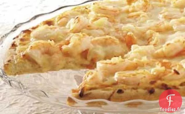 Pizza aux Crevettes