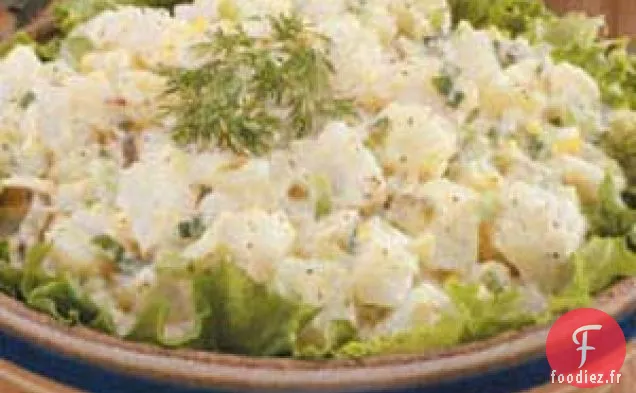 Salade de Pommes de Terre Au Cornichon à L'Aneth