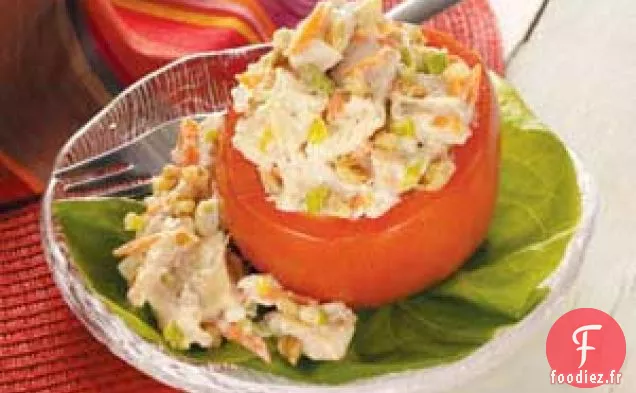 Tomates Farcies au Poulet