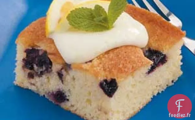 Gâteau au Citron et aux Cerises