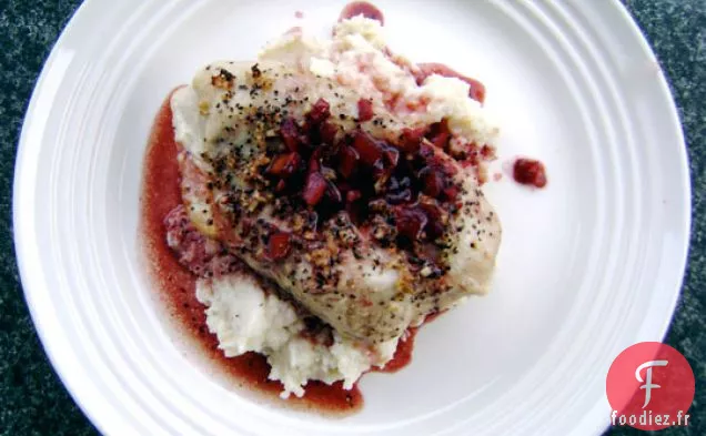 Poitrine De Dinde Rôtie Au Gingembre Et Poivre Noir Au Vin Rouge Sau