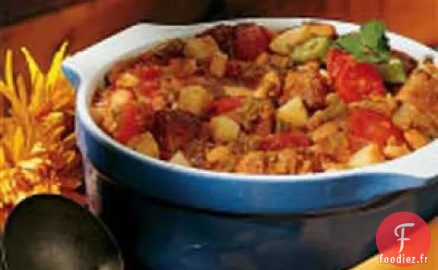 Ragoût de Porc Au Piment Vert