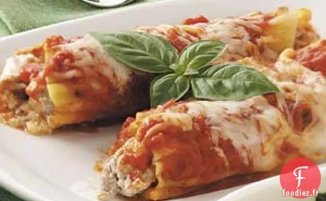 Manicotti à la Saucisse
