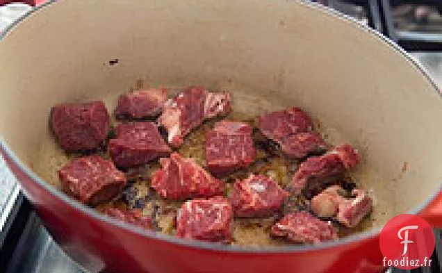 Ragoût De Bœuf Et D'Orge Aux Champignons