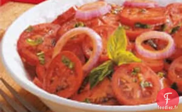 Tomates Italiennes avec Vinaigrette Balsamique