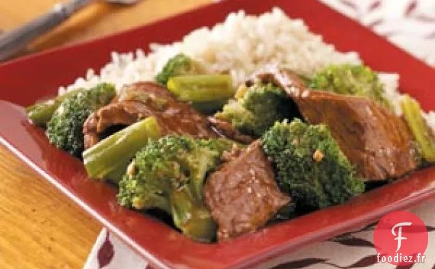 Boeuf Saucy au Brocoli