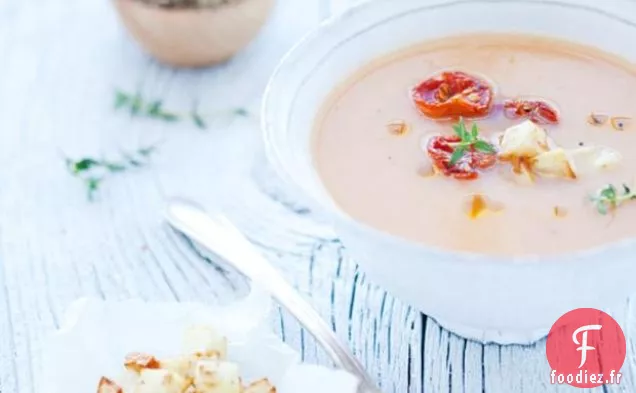 Soupe À La Tomate Et Au Céleri-Rave