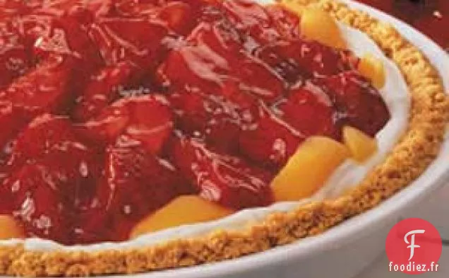 Tarte aux Fraises et aux Pêches