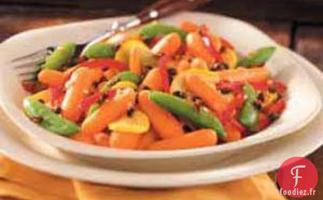 Mélange de Mini Carottes Sautées