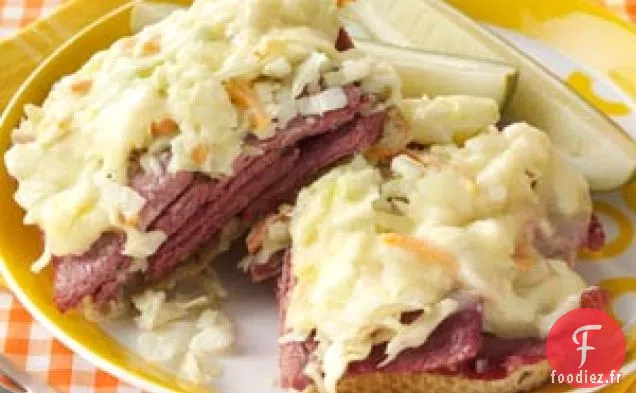Sandwichs au Corned-Beef et Salade de Chou