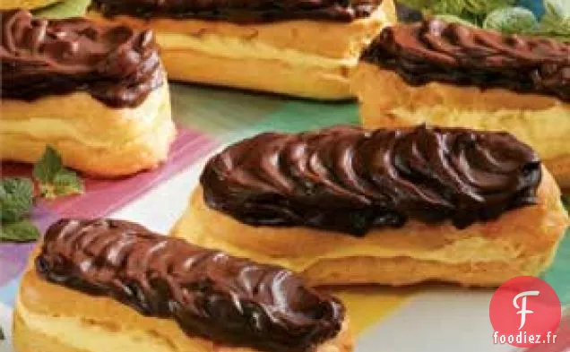 Éclairs au Chocolat sans sucre