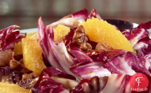 Salade de Radicchio Grillé et Noix