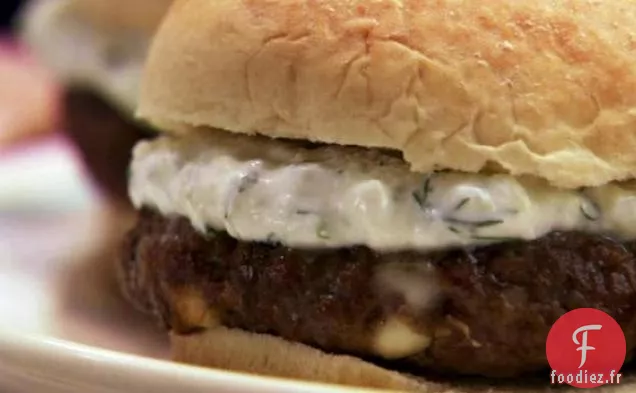 Hamburgers à l'Agneau Grillé et à la Feta