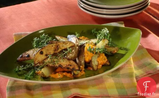 Frites de Steak Grillé avec Aïoli aux Agrumes et Thym