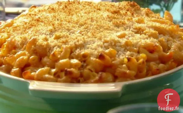 Macaroni au Fromage au Curry Rouge Thaïlandais