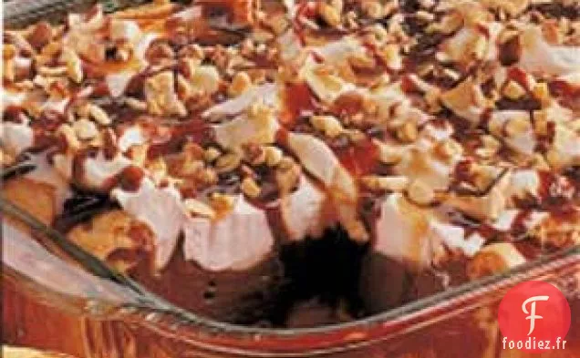 Dessert Feuilleté à la Crème