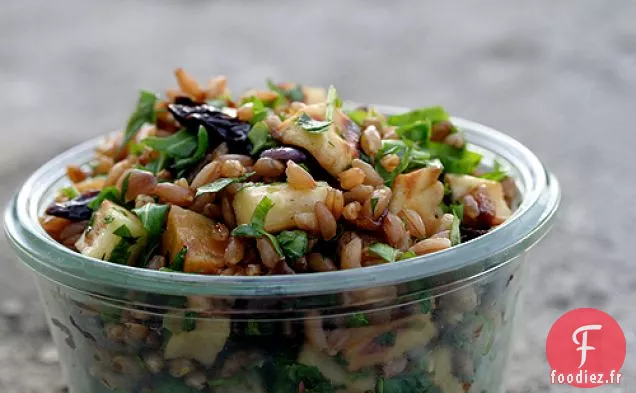 Salade De Légumes-Racines Rôtis Et Baies De Blé