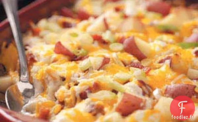Casserole De Pommes De Terre Au Four Deux Fois