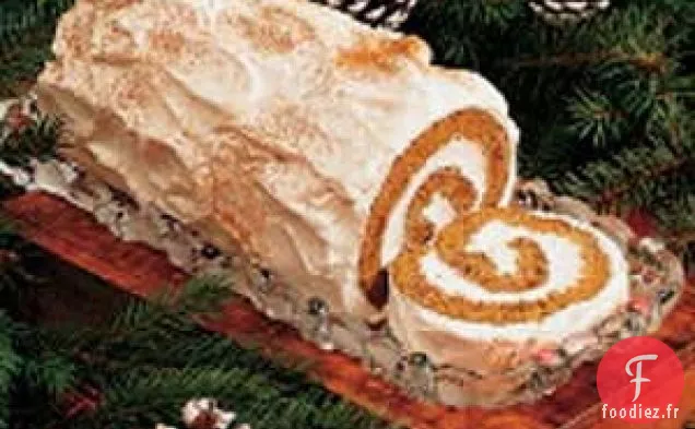Bûche de Noël en Pain d'Épice