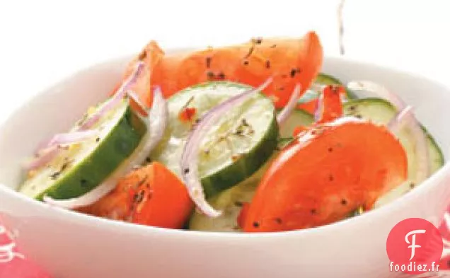 Salade De Tomates Et Concombres