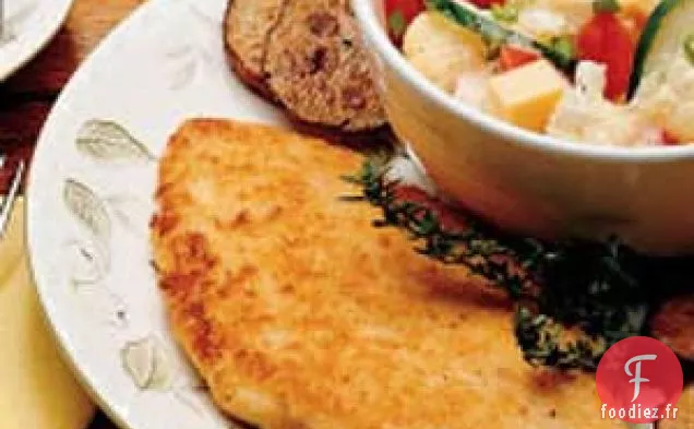 Poulet Croustillant au Parmesan