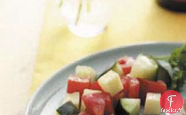 Salade De Tomates Et Concombres