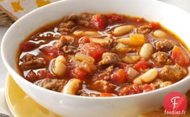 Piment de Dinde aux Haricots Blancs