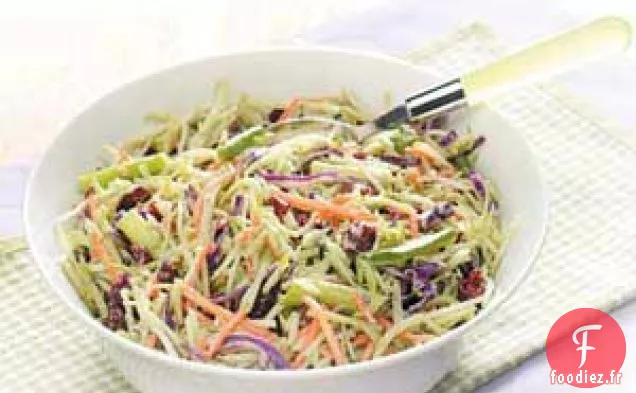 Salade de Chou au Brocoli et aux Canneberges
