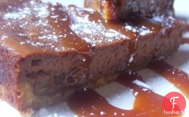 Gâteau au Fromage au Chocolat et Caramel